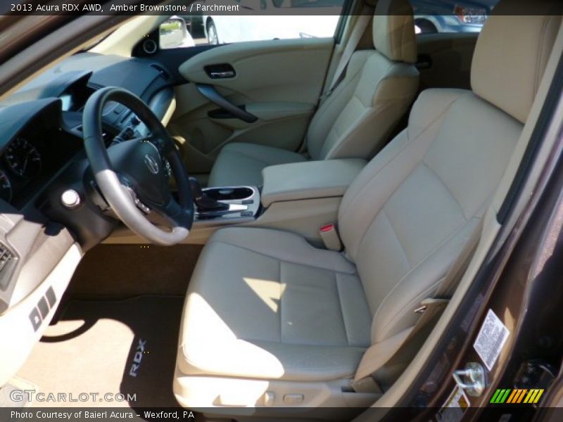 Amber Brownstone / Parchment 2013 Acura RDX AWD