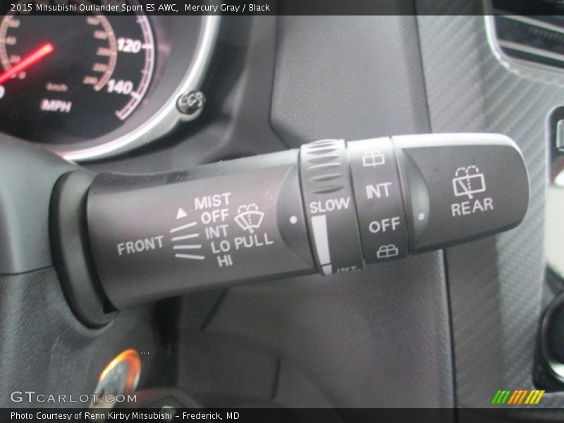 Mercury Gray / Black 2015 Mitsubishi Outlander Sport ES AWC