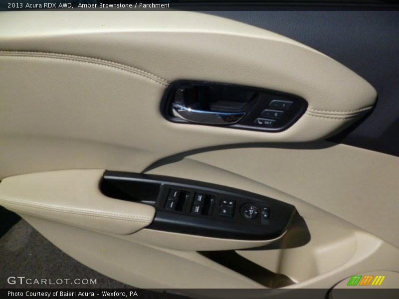 Amber Brownstone / Parchment 2013 Acura RDX AWD