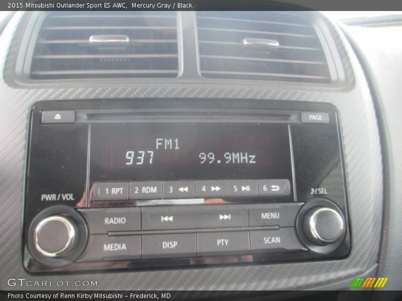 Mercury Gray / Black 2015 Mitsubishi Outlander Sport ES AWC