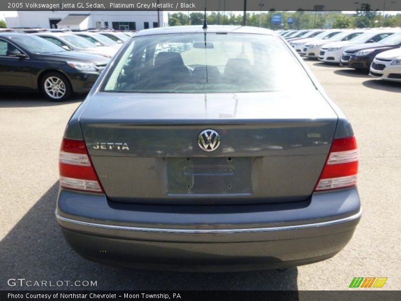 Platinum Grey Metallic / Black 2005 Volkswagen Jetta GL Sedan
