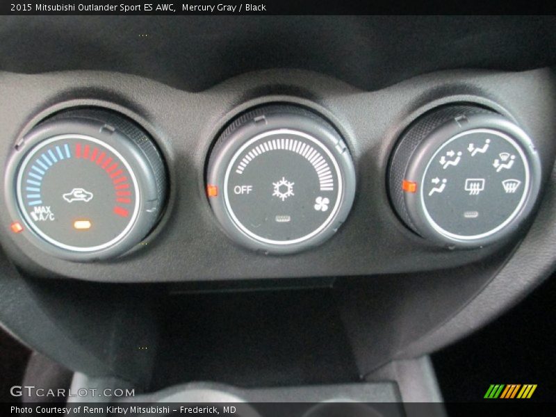 Mercury Gray / Black 2015 Mitsubishi Outlander Sport ES AWC