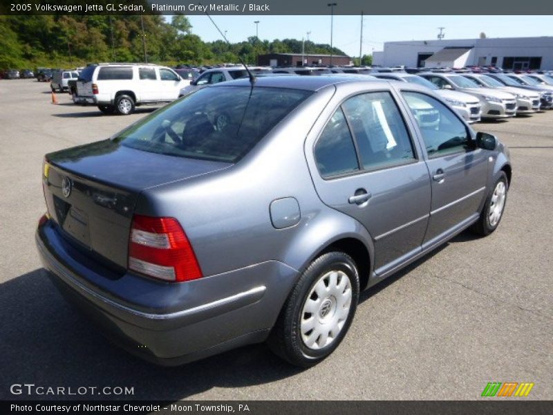 Platinum Grey Metallic / Black 2005 Volkswagen Jetta GL Sedan