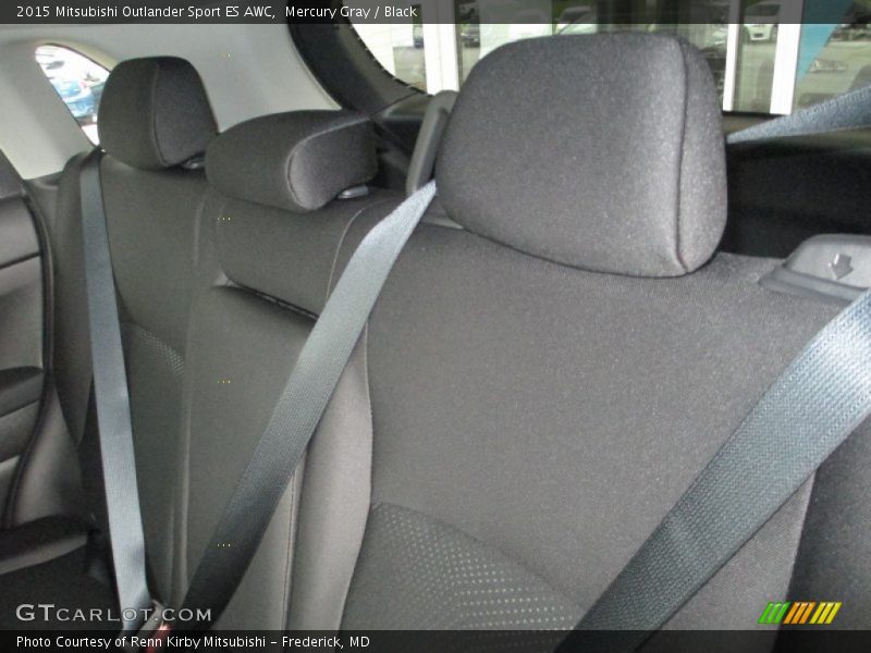 Mercury Gray / Black 2015 Mitsubishi Outlander Sport ES AWC