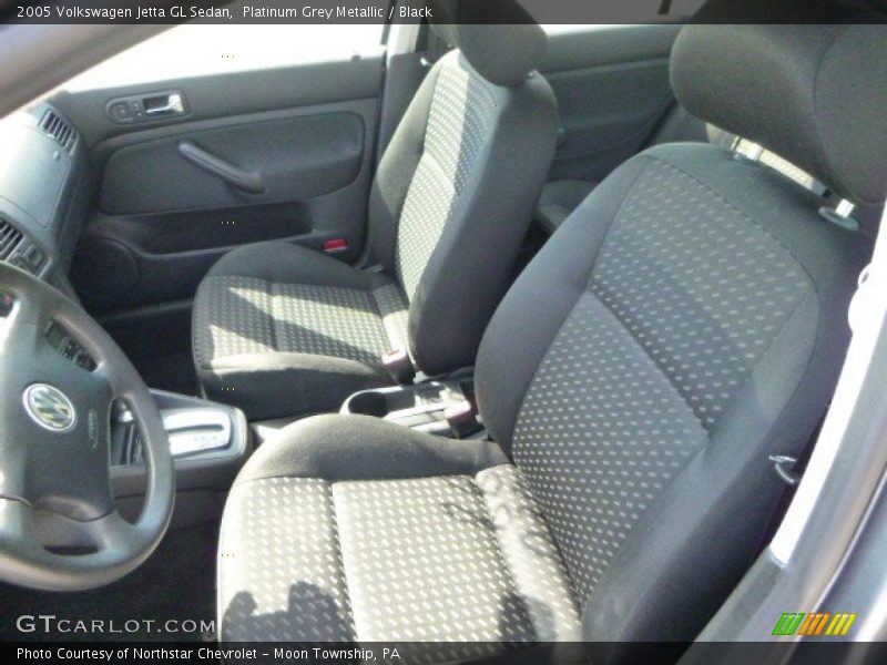 Platinum Grey Metallic / Black 2005 Volkswagen Jetta GL Sedan