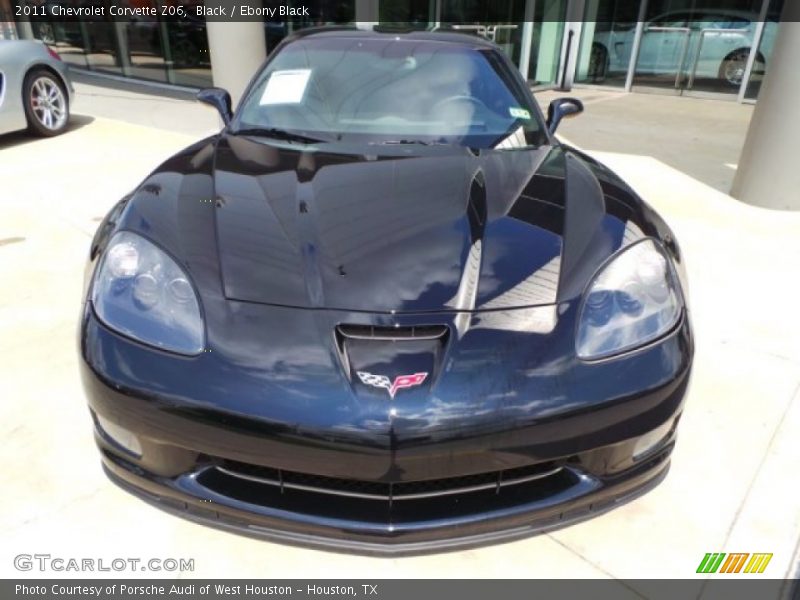 Black / Ebony Black 2011 Chevrolet Corvette Z06