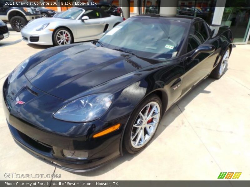 Black / Ebony Black 2011 Chevrolet Corvette Z06
