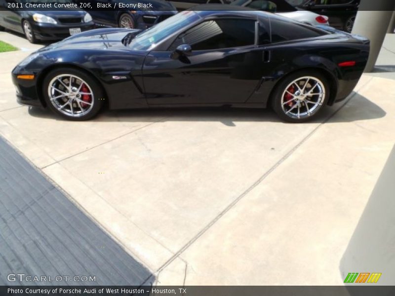 Black / Ebony Black 2011 Chevrolet Corvette Z06