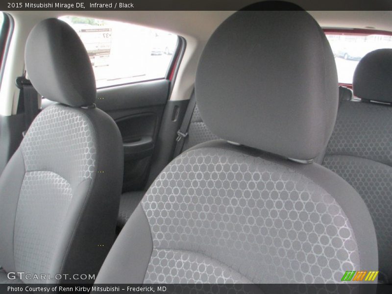 Infrared / Black 2015 Mitsubishi Mirage DE