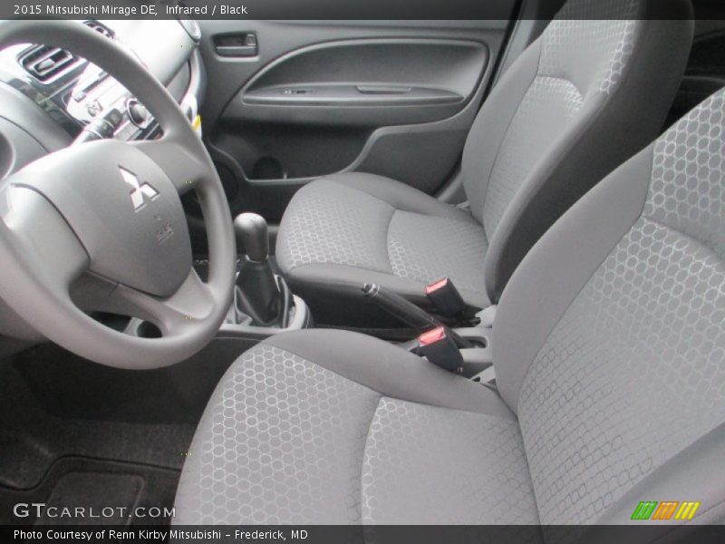 Infrared / Black 2015 Mitsubishi Mirage DE
