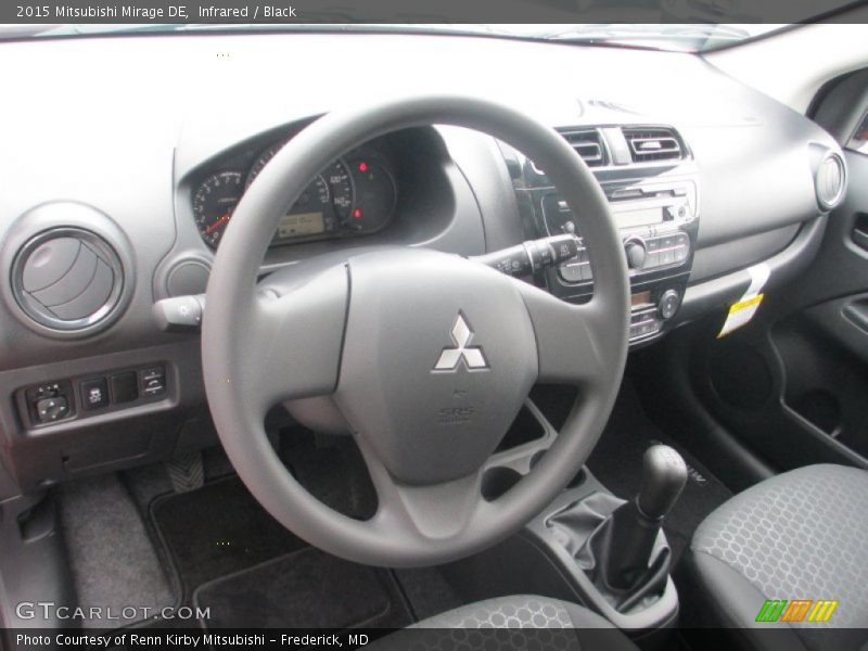 Infrared / Black 2015 Mitsubishi Mirage DE