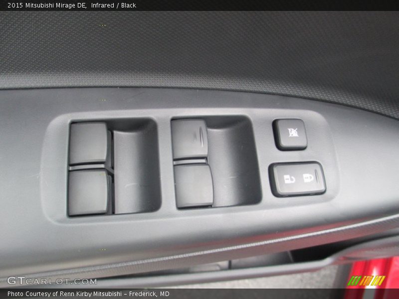Infrared / Black 2015 Mitsubishi Mirage DE