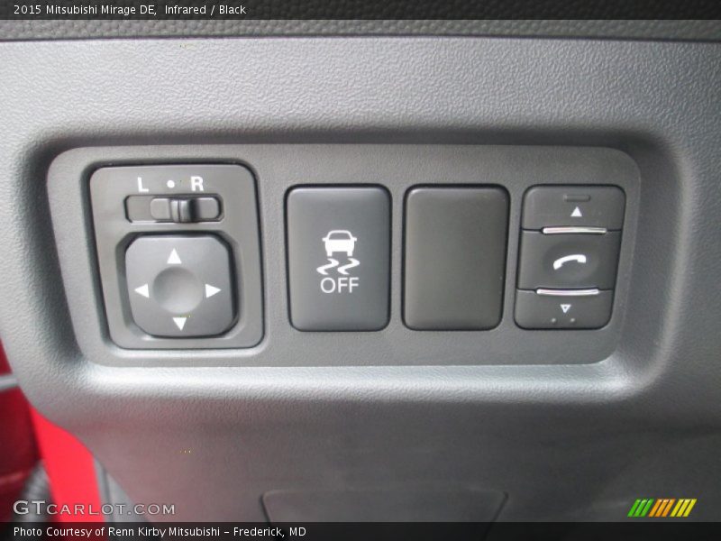 Infrared / Black 2015 Mitsubishi Mirage DE