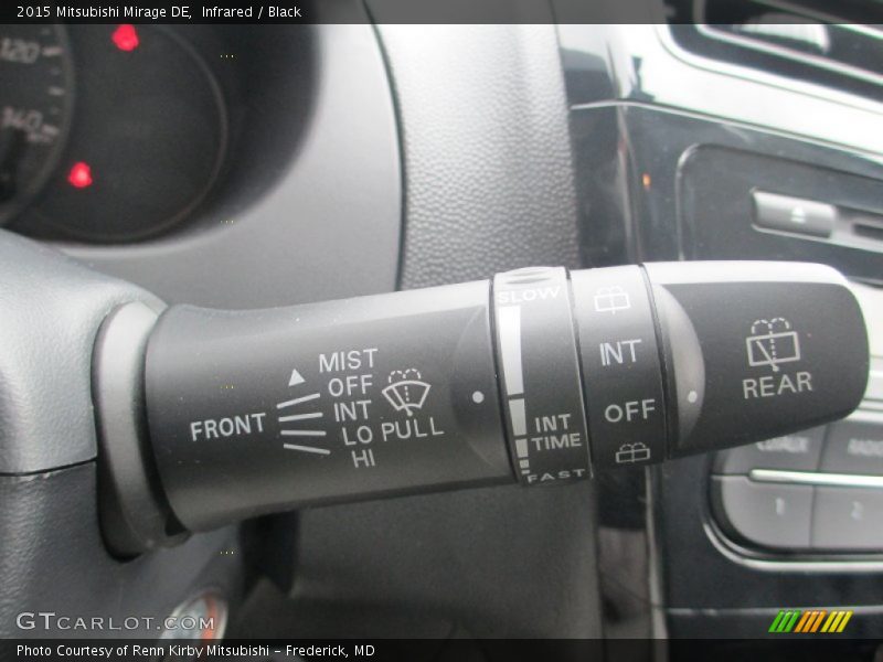 Infrared / Black 2015 Mitsubishi Mirage DE