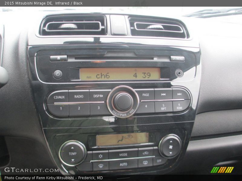 Infrared / Black 2015 Mitsubishi Mirage DE