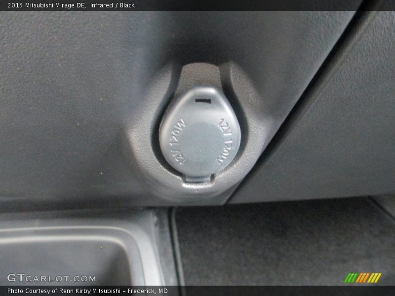 Infrared / Black 2015 Mitsubishi Mirage DE