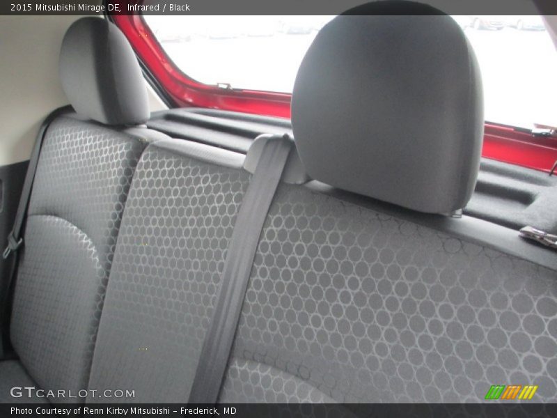 Infrared / Black 2015 Mitsubishi Mirage DE