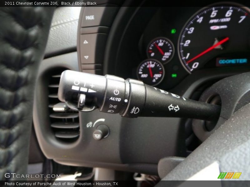 Controls of 2011 Corvette Z06
