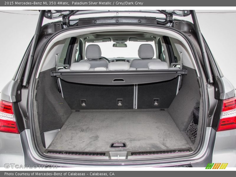  2015 ML 350 4Matic Trunk