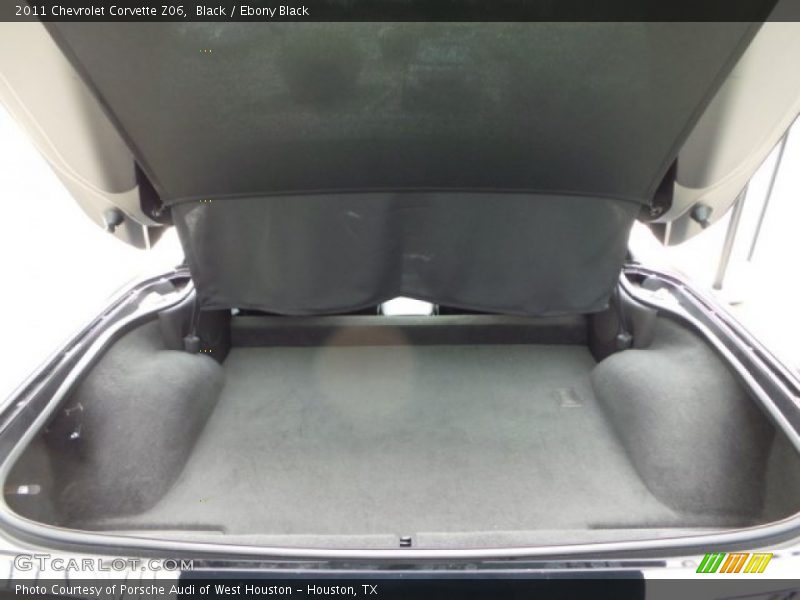 2011 Corvette Z06 Trunk