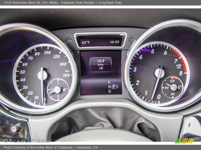  2015 ML 350 4Matic 350 4Matic Gauges