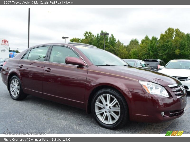 Cassis Red Pearl / Ivory 2007 Toyota Avalon XLS