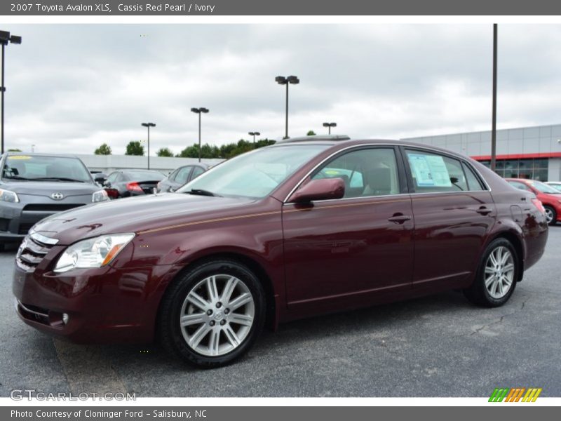 Cassis Red Pearl / Ivory 2007 Toyota Avalon XLS