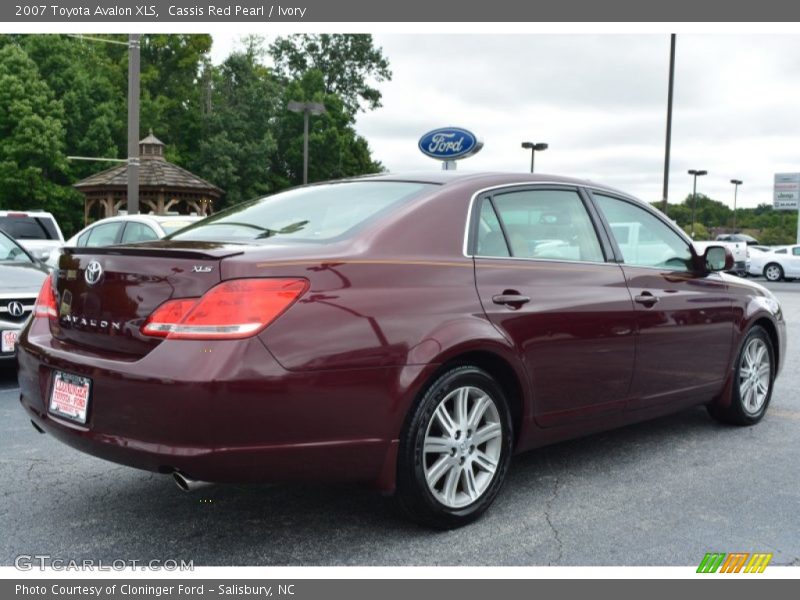 Cassis Red Pearl / Ivory 2007 Toyota Avalon XLS