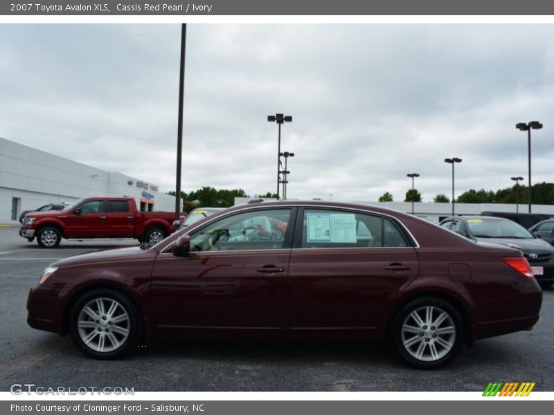 Cassis Red Pearl / Ivory 2007 Toyota Avalon XLS