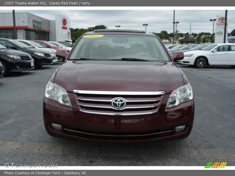 Cassis Red Pearl / Ivory 2007 Toyota Avalon XLS