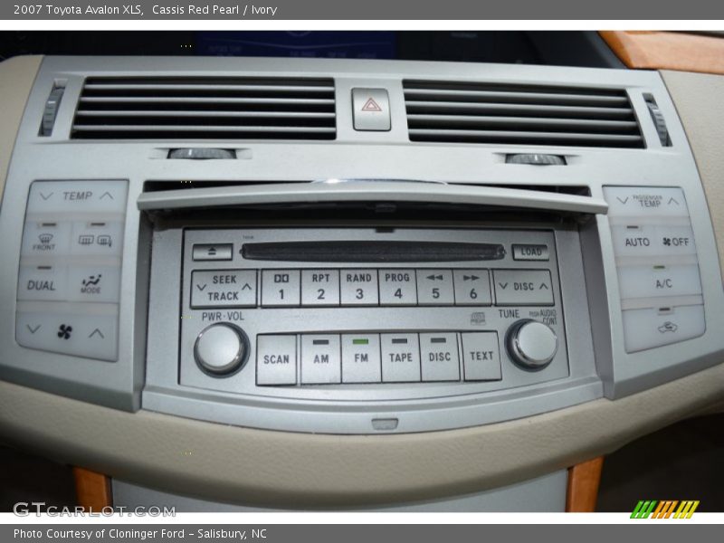 Cassis Red Pearl / Ivory 2007 Toyota Avalon XLS