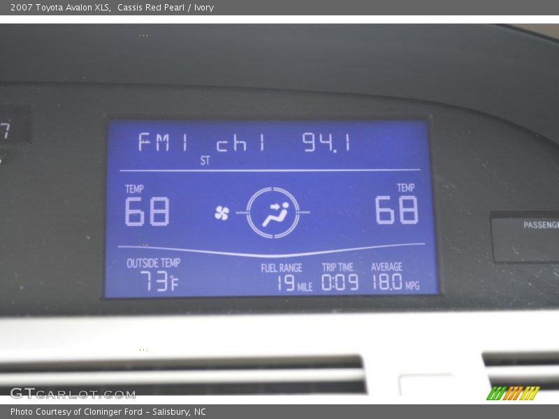 Cassis Red Pearl / Ivory 2007 Toyota Avalon XLS