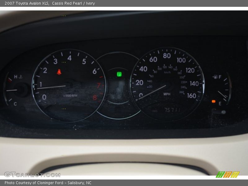 Cassis Red Pearl / Ivory 2007 Toyota Avalon XLS