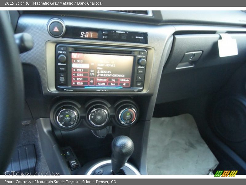 Magnetic Gray Metallic / Dark Charcoal 2015 Scion tC