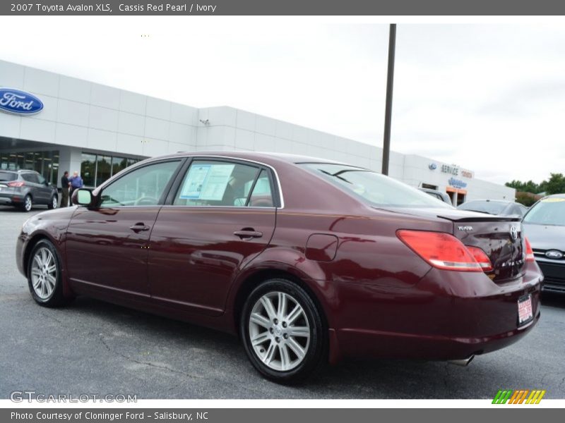 Cassis Red Pearl / Ivory 2007 Toyota Avalon XLS