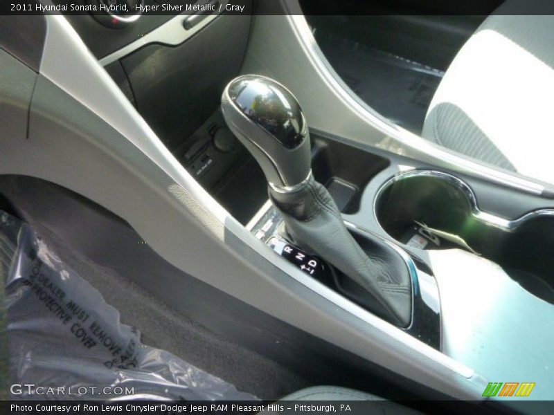 Hyper Silver Metallic / Gray 2011 Hyundai Sonata Hybrid