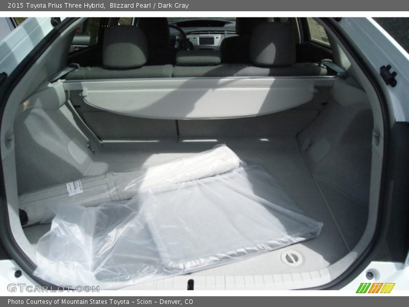  2015 Prius Three Hybrid Trunk