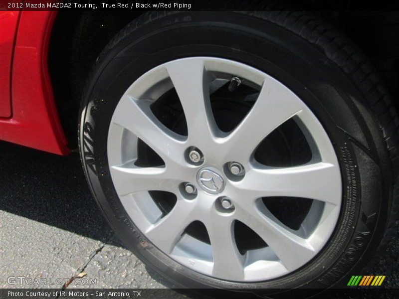 True Red / Black w/Red Piping 2012 Mazda MAZDA2 Touring