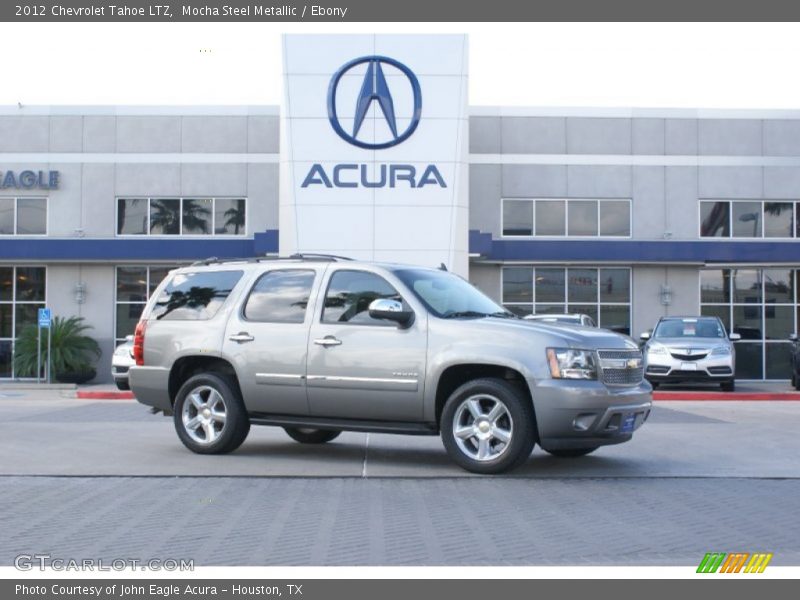 Mocha Steel Metallic / Ebony 2012 Chevrolet Tahoe LTZ