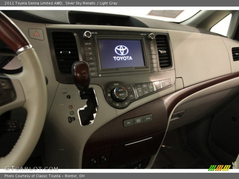 Silver Sky Metallic / Light Gray 2011 Toyota Sienna Limited AWD