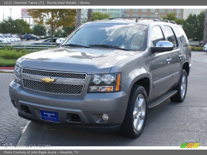 Mocha Steel Metallic / Ebony 2012 Chevrolet Tahoe LTZ