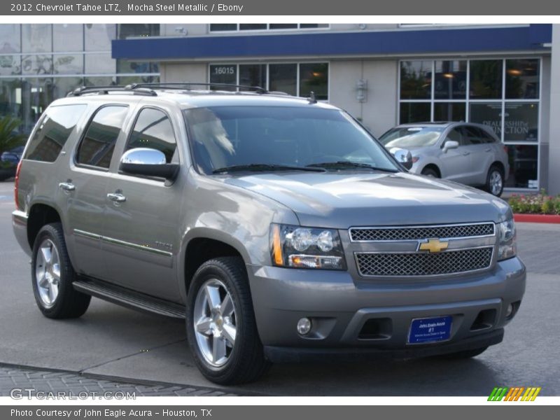 Mocha Steel Metallic / Ebony 2012 Chevrolet Tahoe LTZ