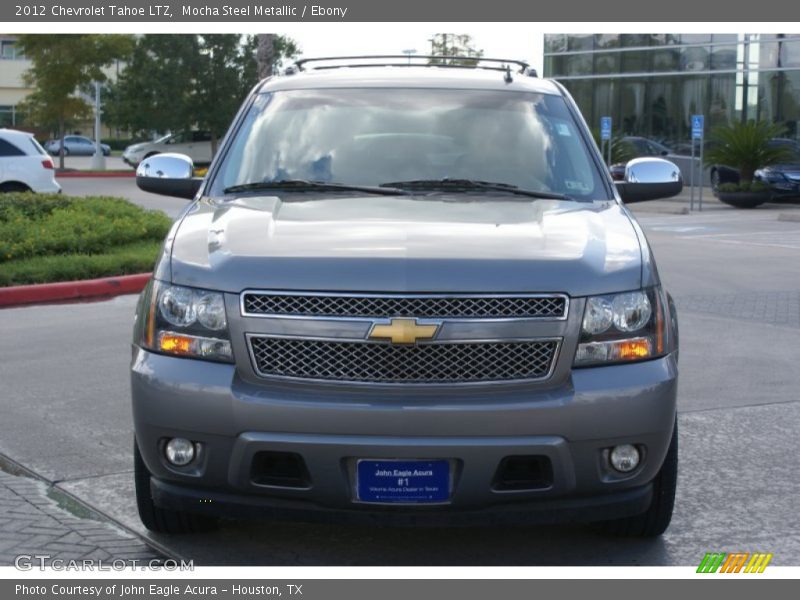 Mocha Steel Metallic / Ebony 2012 Chevrolet Tahoe LTZ
