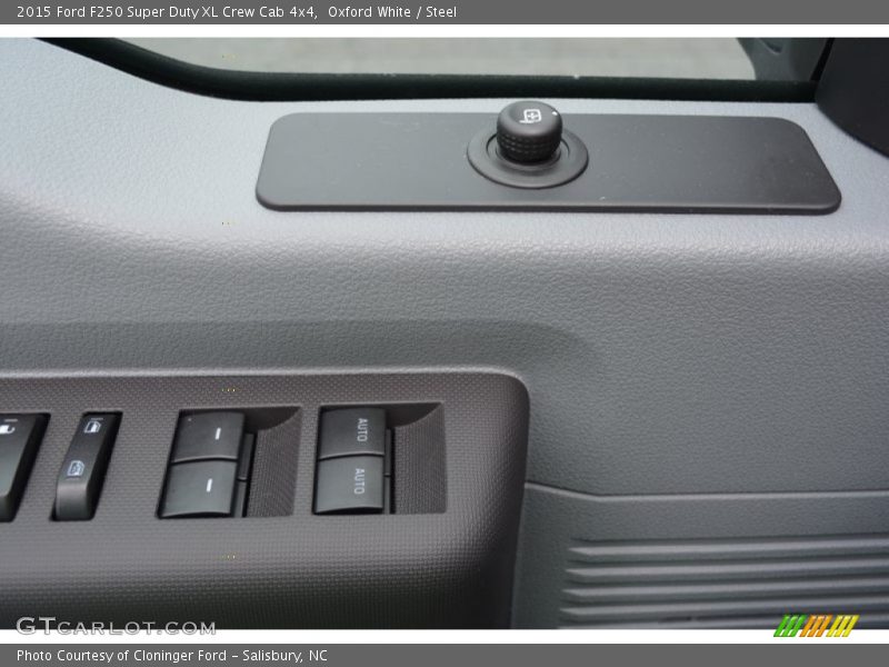 Oxford White / Steel 2015 Ford F250 Super Duty XL Crew Cab 4x4