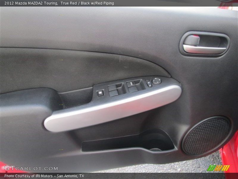 True Red / Black w/Red Piping 2012 Mazda MAZDA2 Touring