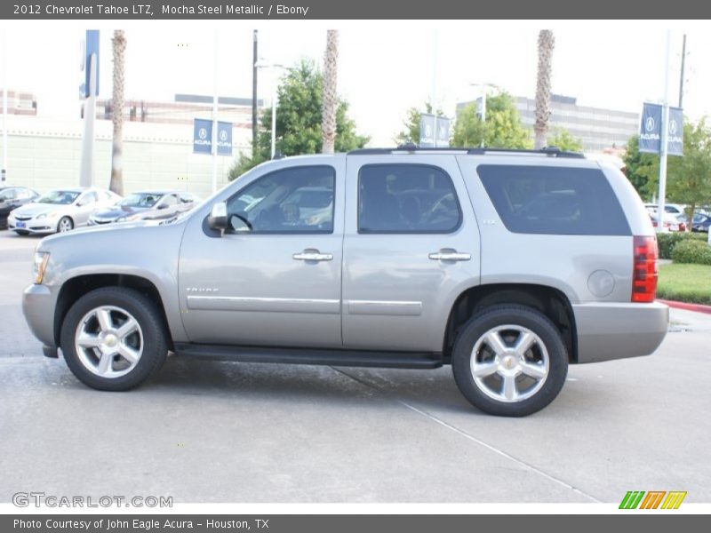 Mocha Steel Metallic / Ebony 2012 Chevrolet Tahoe LTZ