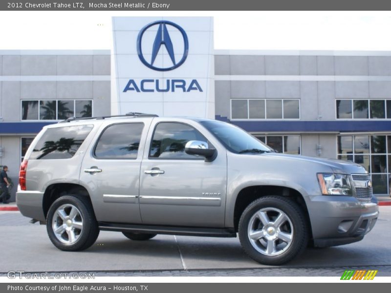 Mocha Steel Metallic / Ebony 2012 Chevrolet Tahoe LTZ