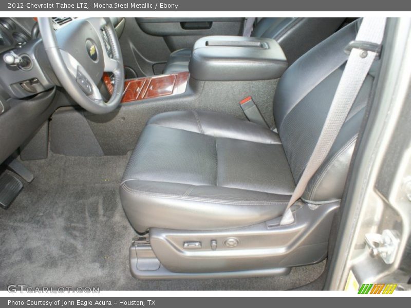 Mocha Steel Metallic / Ebony 2012 Chevrolet Tahoe LTZ