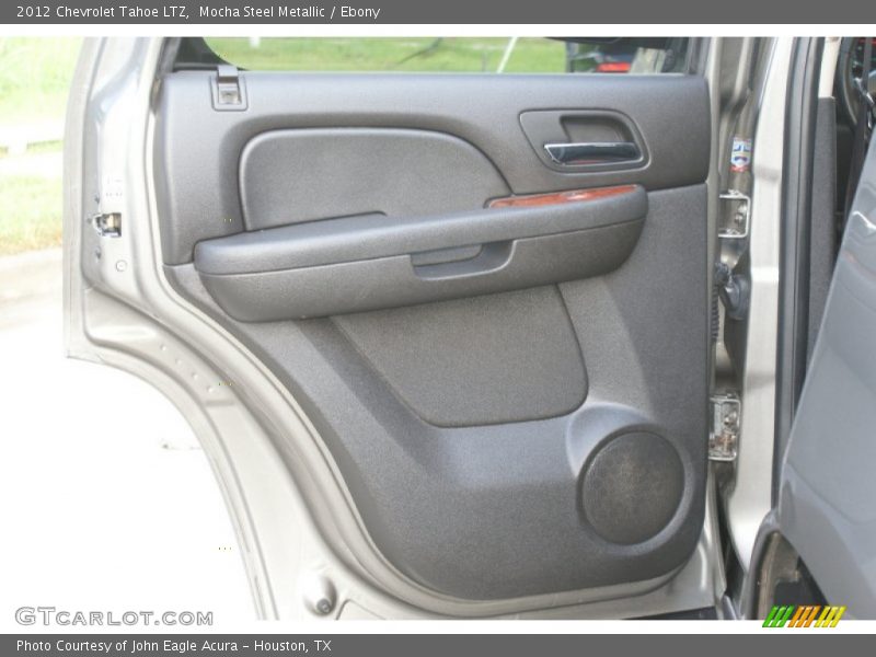 Mocha Steel Metallic / Ebony 2012 Chevrolet Tahoe LTZ