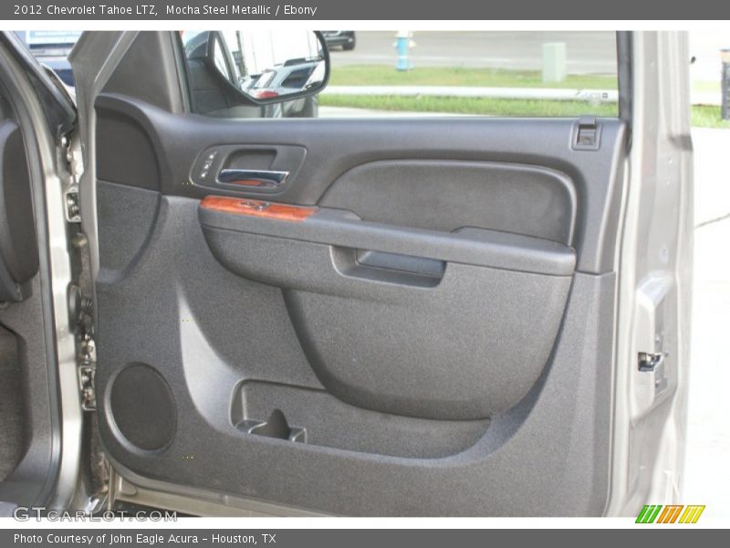 Mocha Steel Metallic / Ebony 2012 Chevrolet Tahoe LTZ